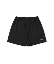 [Mmlg] REGULAR FIT TEXTURE SHORTS (BLACK)