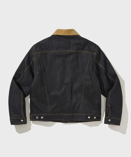 VDR(ブイディアール)の「DENIM SHEARLING JACKET(デニムジャケット・メンズ・その他・MEDIUM/LARGE/X-LARGE)」の2枚目の写真