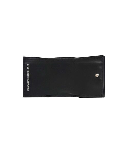 ヒステリックグラマー　財布　新品未使用　ブラック　ヒスグラ 三つ折りウォレット（財布）｜HYSTERIC GLAMOUR（ヒステリックグラマー