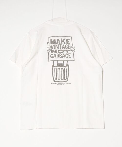 Nudie Jeans(ヌーディージーンズ)の「Nudie Jeans/ヌーディージーンズ Roy / プリントTシャツ / Chalk White(Tシャツ/カットソー・メンズ・ホワイト系その他・S/M/L/XL)」の2枚目の写真
