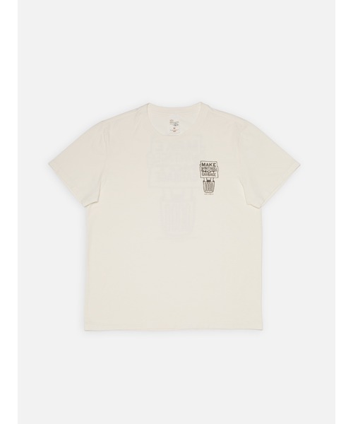 Nudie Jeans(ヌーディージーンズ)の「Nudie Jeans/ヌーディージーンズ Roy / プリントTシャツ / Chalk White(Tシャツ/カットソー・メンズ・ホワイト系その他・S/M/L/XL)」の1枚目の写真
