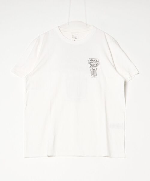 Nudie Jeans(ヌーディージーンズ)の「Nudie Jeans/ヌーディージーンズ Roy / プリントTシャツ / Chalk White(Tシャツ/カットソー・メンズ・ホワイト系その他・S/M/L/XL)」の4枚目の写真