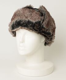 Ruben（ルーベン）の「RUBEN 中綿 デニム フェイクレザーフライトキャップ（キャップ）」