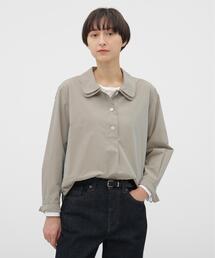 MARGARET HOWELL | CHAMBRAY COTTON POPLIN SHIRT(シャツ/ブラウス)