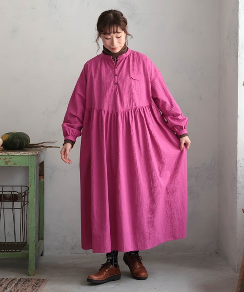 秋のお野菜色ワンピース（ワンピース）｜soulberry（ソウルベリー）の