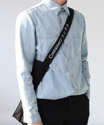 replaycontainer（リプレイコンテナ）の「container bag black（メッセンジャーバッグ）」