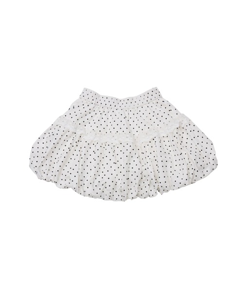 Lolime by mellfy memory(ロリミー バイ メルフィーメモリー)の「lacy balloon skirt(スカート・レディース・ドット/ピンク・MEDIUM/X-LARGE)」の1枚目の写真