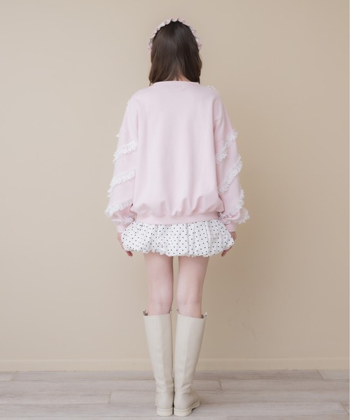 Lolime by mellfy memory(ロリミー バイ メルフィーメモリー)の「lacy balloon skirt(スカート・レディース・ドット/ピンク・MEDIUM/X-LARGE)」の9枚目の写真