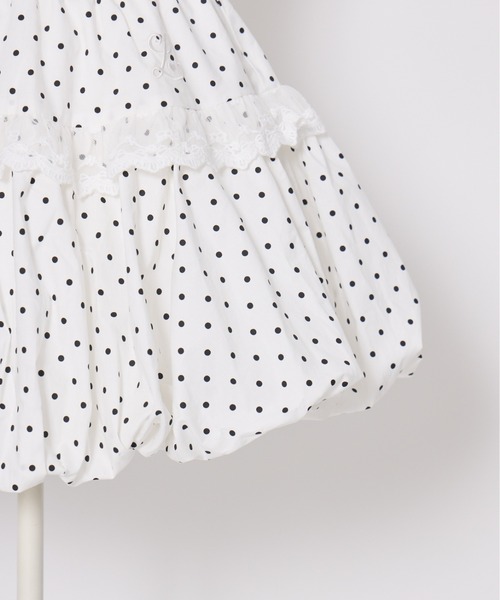 Lolime by mellfy memory(ロリミー バイ メルフィーメモリー)の「lacy balloon skirt(スカート・レディース・ドット/ピンク・MEDIUM/X-LARGE)」の19枚目の写真