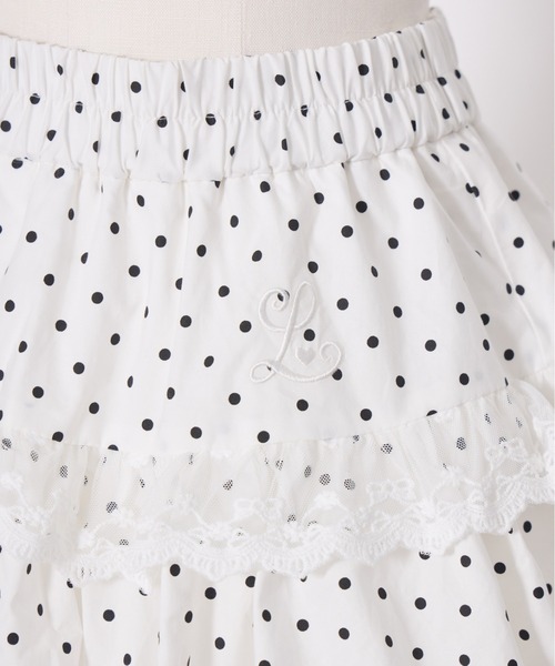 Lolime by mellfy memory(ロリミー バイ メルフィーメモリー)の「lacy balloon skirt(スカート・レディース・ドット/ピンク・MEDIUM/X-LARGE)」の17枚目の写真