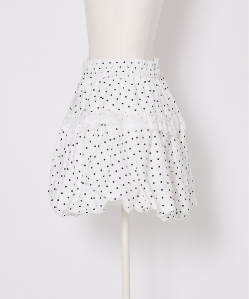 Lolime by mellfy memory(ロリミー バイ メルフィーメモリー)の「lacy balloon skirt(スカート・レディース・ドット/ピンク・MEDIUM/X-LARGE)」の14枚目の写真