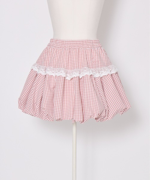 Lolime by mellfy memory(ロリミー バイ メルフィーメモリー)の「lacy balloon skirt(スカート・レディース・ドット/ピンク・MEDIUM/X-LARGE)」の21枚目の写真