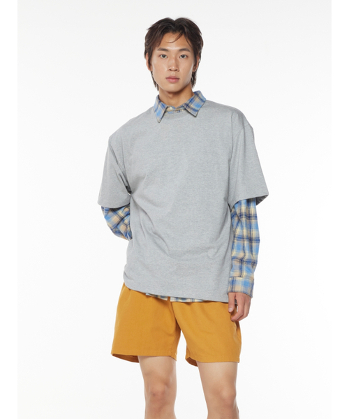 THESTORI(ザ・ストリ)の「オックスフォードショーツパンツ(マスタード)(その他パンツ・メンズ・その他・1(M)/2(L))」の2枚目の写真