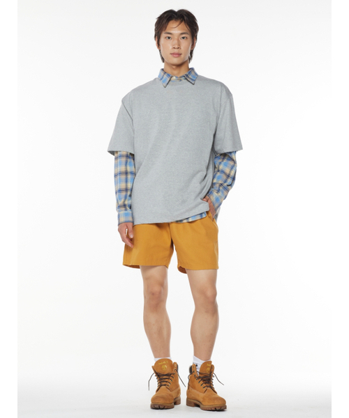 THESTORI(ザ・ストリ)の「オックスフォードショーツパンツ(マスタード)(その他パンツ・メンズ・その他・1(M)/2(L))」の3枚目の写真