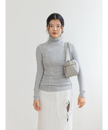 COLOCYNTH（コロシント）の「2-way Marque Bag Light Gray（ショルダーバッグ）」
