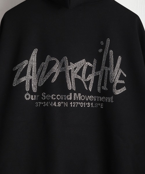 WESTSEA(ウエストシー)の「2ND ARCHIVE プルパーカー くま ねこ ラインストーン グラフィックプリント(パーカー・メンズ・ブラック系その他4/ブラック系その他/ブラック系その他3/ブラック系その他5/ブラック/ブラック系その他2・FREE)」の10枚目の写真