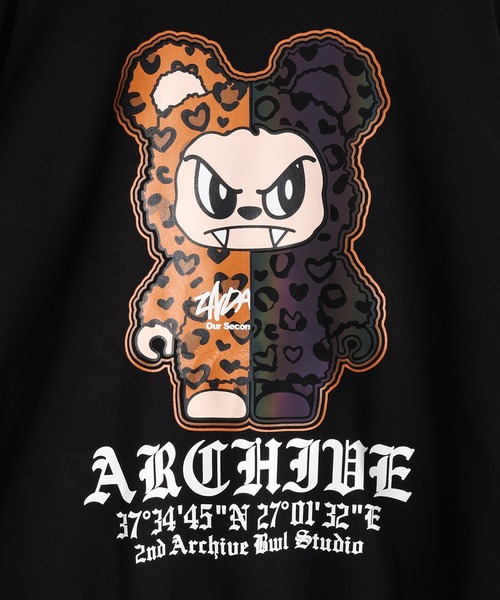 WESTSEA(ウエストシー)の「2ND ARCHIVE プルパーカー くま ねこ ラインストーン グラフィックプリント(パーカー・メンズ・ブラック系その他4/ブラック系その他/ブラック系その他3/ブラック系その他5/ブラック/ブラック系その他2・FREE)」の22枚目の写真