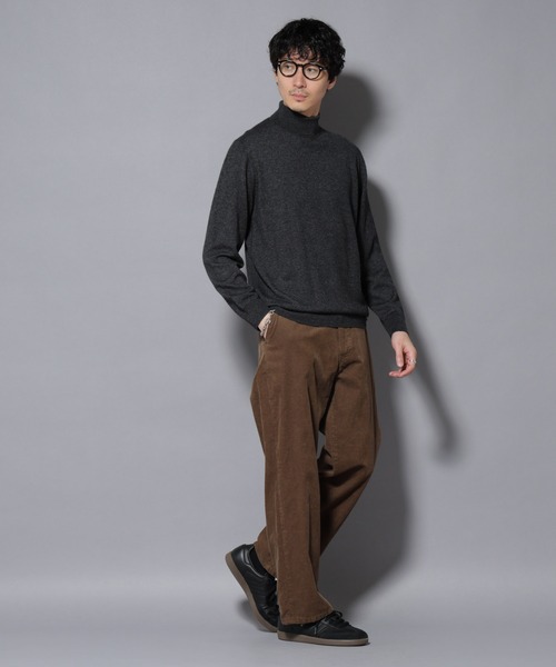 NANO universe(ナノユニバース)の「カシミヤミックスタートルネックニット(ニット/セーター・メンズ・グレー/ターコイズブルー/レッド/チャコール/ネイビー・L/M)」の18枚目の写真