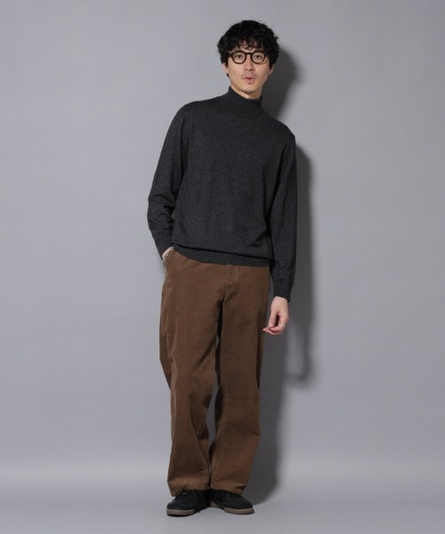 NANO universe(ナノユニバース)の「カシミヤミックスタートルネックニット(ニット/セーター・メンズ・グレー/ターコイズブルー/レッド/チャコール/ネイビー・L/M)」の17枚目の写真