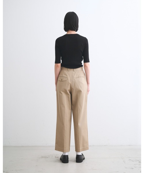 Traditional Weatherwear(トラディショナルウェザーウェア)の「UNIONSLACKS 305(チノパンツ・レディース・ベージュ系/ネイビー・S/XS)」の5枚目の写真