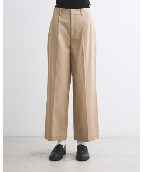 Traditional Weatherwear(トラディショナルウェザーウェア)の「UNIONSLACKS 305(チノパンツ・レディース・ベージュ系/ネイビー・S/XS)」の6枚目の写真