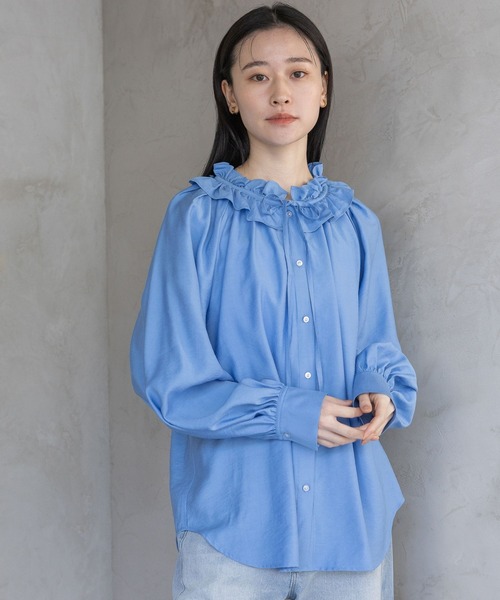 フリルボウタイブラウス（シャツ/ブラウス）｜A part by（アパートバイ