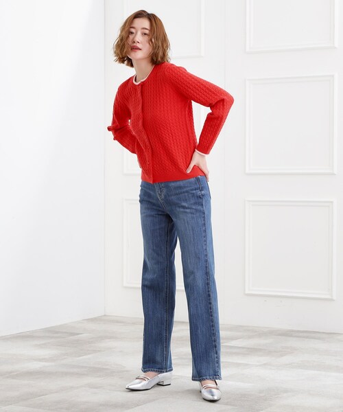 grove（グローブ）の「ダブルベルトパンプス（パンプス・レディース・ブラック/シルバー・M/L/S）」の9枚目の写真