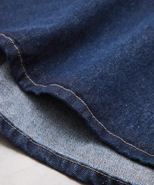 VIS（ビス）の「バックレースアップフレアデニムスカート/イージーケア（デニムスカート・レディース・ブルー系その他6/ブルー・M/S）」の15枚目の写真