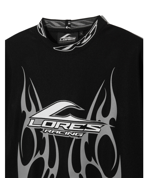 LORES(ロアス)の「Guccimaze Flame Jersey - Black(Tシャツ/カットソー・レディース・その他・L/XL/M)」の3枚目の写真