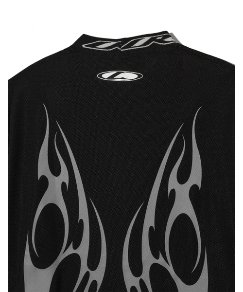 LORES(ロアス)の「Guccimaze Flame Jersey - Black(Tシャツ/カットソー・レディース・その他・L/XL/M)」の6枚目の写真