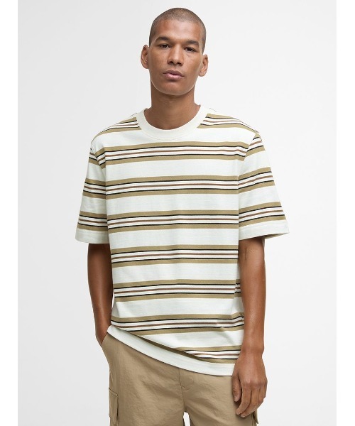 Sandwick ボーダー Tシャツ（Tシャツ/カットソー）｜Barbour（バブアー