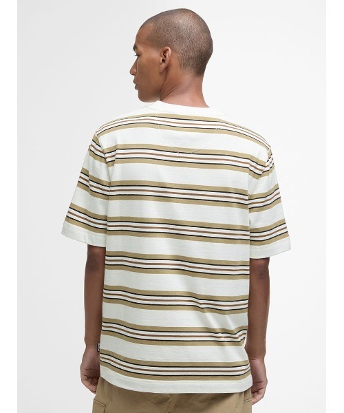 Barbour(バブアー)の「Sandwick ボーダー Tシャツ(Tシャツ/カットソー・メンズ・ブラック/ホワイト・SMALL/MEDIUM/LARGE)」の5枚目の写真