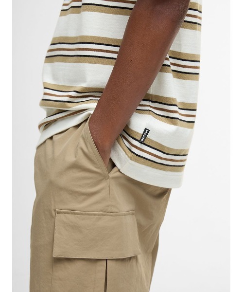 Barbour(バブアー)の「Sandwick ボーダー Tシャツ(Tシャツ/カットソー・メンズ・ブラック/ホワイト・SMALL/MEDIUM/LARGE)」の7枚目の写真