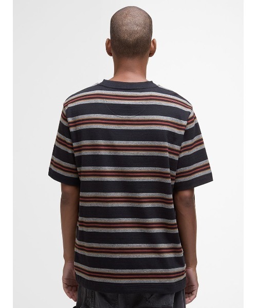 Barbour(バブアー)の「Sandwick ボーダー Tシャツ(Tシャツ/カットソー・メンズ・ブラック/ホワイト・SMALL/MEDIUM/LARGE)」の10枚目の写真