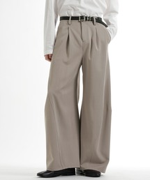 HARE（ハレ）の「3ディメンションワイドパンツ(HARE)（スラックス）」