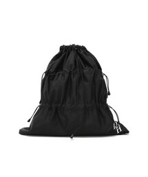 DXOH（ディソエイチ）の「ストリングバックパック [ブラック]（バックパック/リュック）」