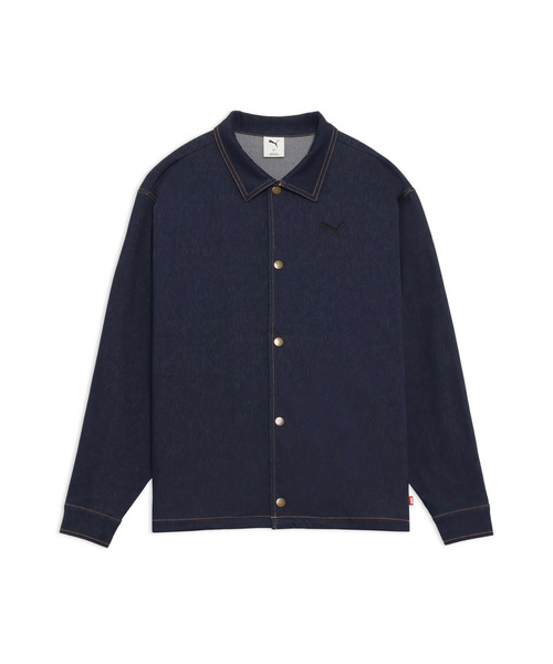 PUMA(プーマ)の「PUMA プーマ メンズ ESS エレベーテッド デニムライク ジャケット DENIM LIKE LS(ナイロンジャケット・メンズ・ネイビー/ブラック・XX-LARGE/X-LARGE/SMALL/MEDIUM/LARGE)」の18枚目の写真