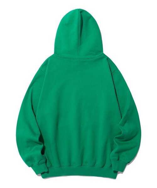 ISTKUNST(イストクンスト)の「UUU OVAL LOGO HOODIE_GREEN(IK2CFMM413A)(パーカー・レディース・グリーン・S/M/L)」の2枚目の写真