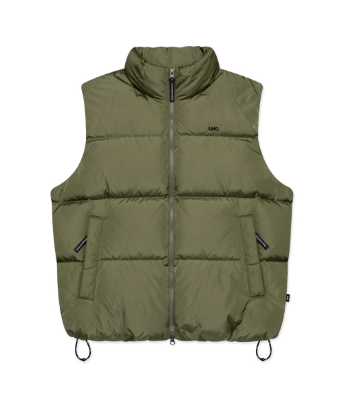 LMCの「OG PUFFER DUCK DOWN VEST olive(ダウンベスト・レディース・その他・S/M/L/XL)」の1枚目の写真