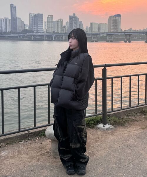 LMCの「OG PUFFER DUCK DOWN VEST olive(ダウンベスト・レディース・その他・S/M/L/XL)」の18枚目の写真