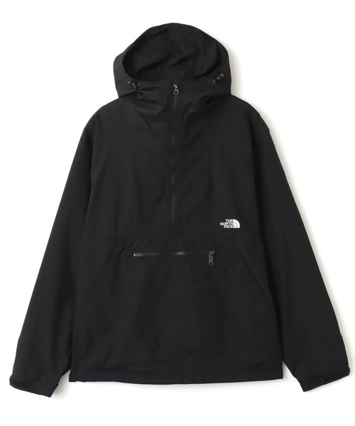 THE NORTH FACE（ザノースフェイス）の「THE NORTH FACE Compact Anorak / ザ ノース フェイス コンパクト アノラック（ナイロンジャケット・メンズ・ブラック/アイボリー・M/S/XXL/XL/L）」の4枚目の写真
