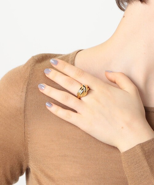 PLOW（プラウ）の「PLOW Ivy リング（リング・レディース・ゴールド・S/M）」の2枚目の写真