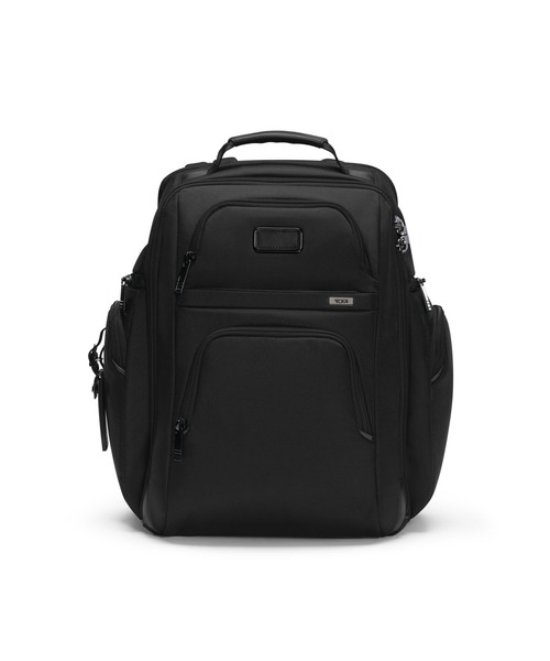 TUMI（トゥミ）の「TUMI ALPHA（アルファ） トゥミ・ブリーフ・パック（A4/PC15インチまで対応）（バックパック/リュック・メンズ・ブラック/ネイビー・FREE）」の10枚目の写真