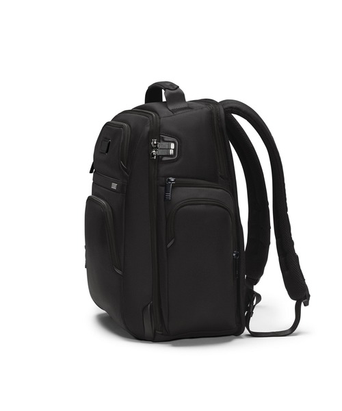 TUMI（トゥミ）の「TUMI ALPHA（アルファ） トゥミ・ブリーフ・パック（A4/PC15インチまで対応）（バックパック/リュック・メンズ・ブラック/ネイビー・FREE）」の14枚目の写真