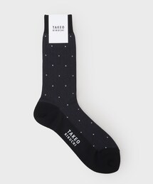 TAKEO KIKUCHI（タケオキクチ）の「へリンボン小花ドレスソックス（ソックス/靴下）」