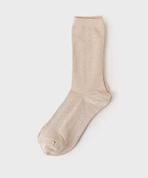 OPAQUE.CLIP（オペークドットクリップ）の「リブ入りラメソックス（ソックス/靴下）」