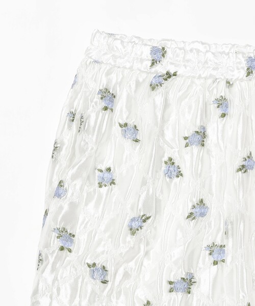 CAROLINA GLASER（カロリナ グレイサー）の「フラワー フリル  パンツ（その他パンツ・レディース・ブラック/オフホワイト・SMALL/MEDIUM）」の19枚目の写真