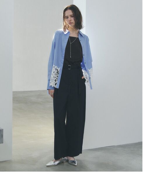 YECCA VECCA（イェッカヴェッカ）の「メリージェーンストラップパンプス（パンプス・レディース・シルバー/アイボリー/ブラック・24.5cm/22.5cm/23.5cm）」の20枚目の写真