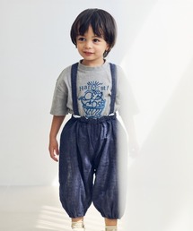 NAOMI ITO（ナオミイトウ）の「【NAOMI ITO(ナオミイトウ)】 ガーゼ サロペット 80・90・100cm（サロペット/オーバーオール）」