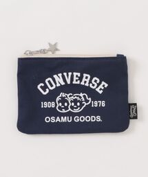 CONVERSE（コンバース）の「【CONVERSE】CV OG FLAT CANVAS POUCH / コンバース オサムグッズコラボ コットンキャンバス ポーチ（ポーチ）」